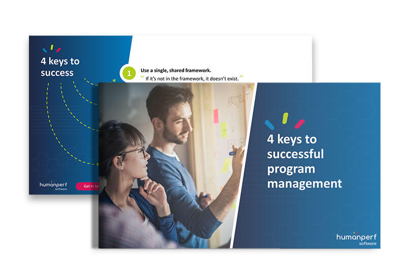 4 keys to successful program management