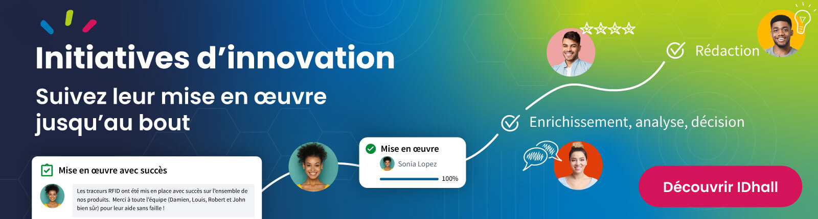 Innovation : suivez la mise en &oelig;uvre jusqu'au bout