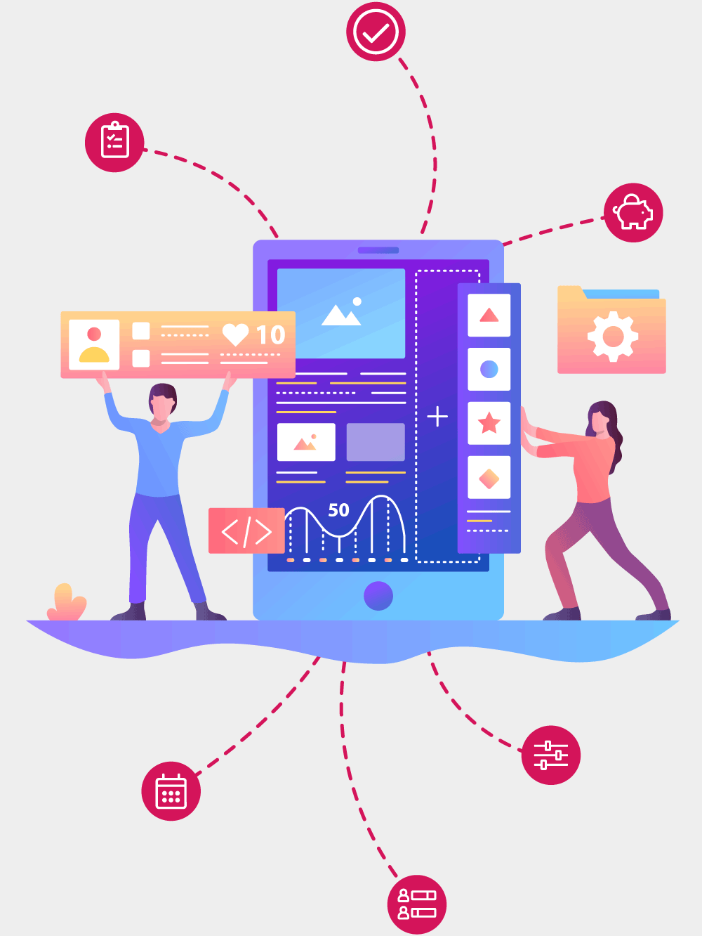 La flexibilité d’une solution sur mesure